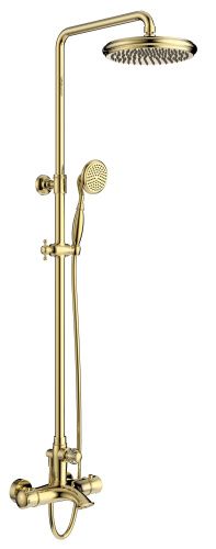 Душевая стойка AltroBagno Beatrice AltroBagnoBeatrice030408Or настенная цвет золото