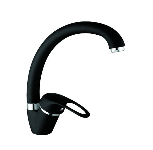 Смеситель для кухни D-Lin D150409-A на мойку черный