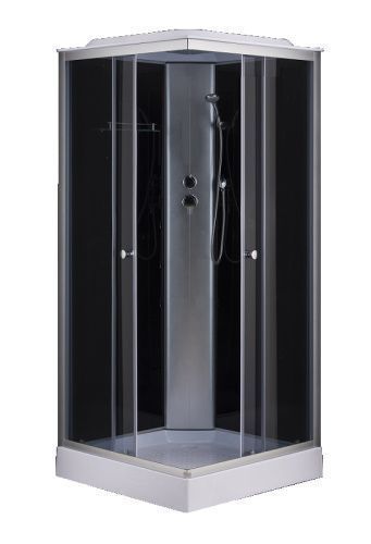 Душевая кабина Loranto CS-6491G 90*90*215 90х90 квадратная с крышей ориентация универсальная