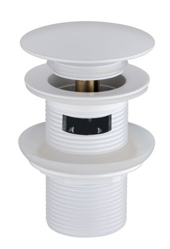 Донный клапан Boheme 612/2-MW белый