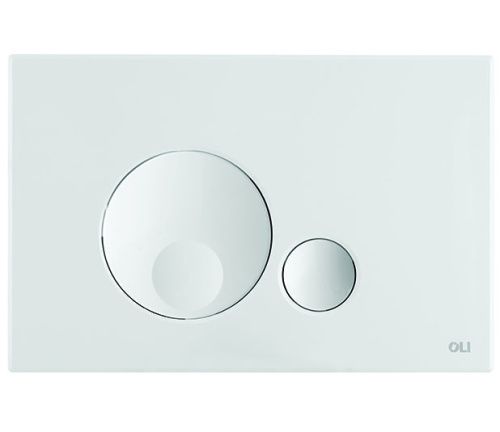 Клавиша смыва механическая Oli GLOBE 152949 цвет белый