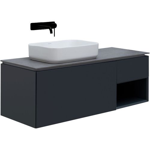 Тумба под раковину Allen Brau Infinity 1.21006.AM 120х50 подвесная цвет черный