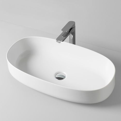 Раковина керамическая Artceram COGNAC COL005 05 00 70х40 накладная цвет белый без отверстий под смеситель