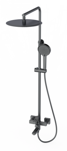 Душевая стойка Wonzon & Woghand Frame WW-88739010-BGM настенная цвет серый