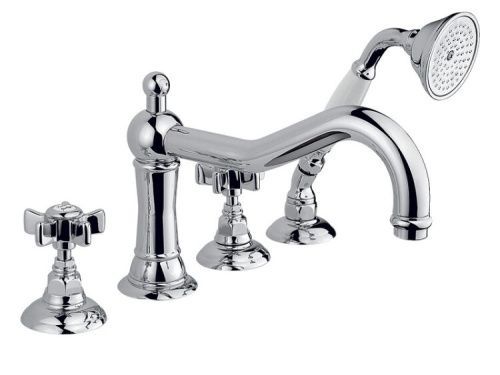 Смеситель Nicolazzi P. Mont Blanc 1449 BZ 78 на борт ванны бронза