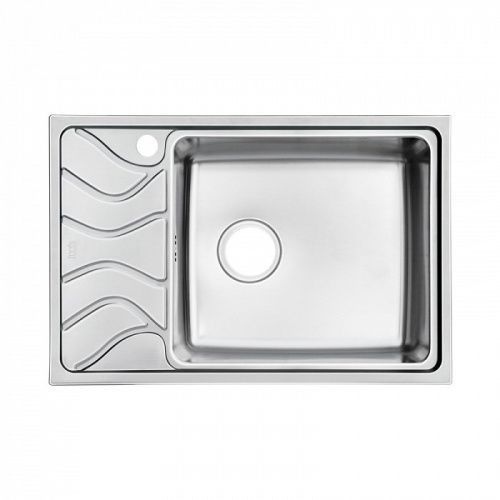 Кухонная мойка Iddis Reeva REE71SRi77 70х50 цвет хром поверхность глянцевая