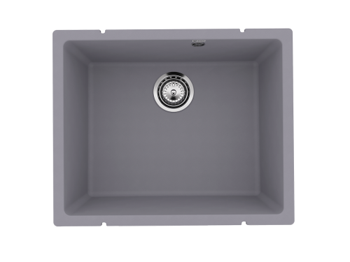 Кухонная мойка Ulgran Quartz Under 500-05 55х45 цвет серый