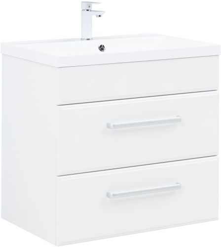 Тумба под раковину Aquanet Лукка 00302397 70х50 подвесная цвет белый