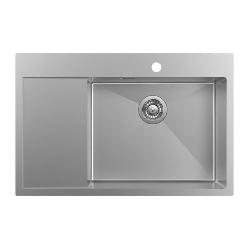Кухонная мойка Iddis Haze HAZ78SRi77 80х50 цвет серый поверхность матовая