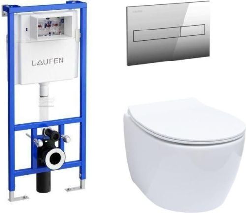 Комплект унитаз с инсталляцией и клавишей смыва Allen Brau Fantasy 00316504