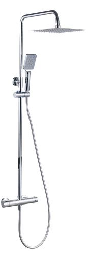 Душевая стойка Sancos Kanedo SC7100CH настенная цвет хром с термостатом