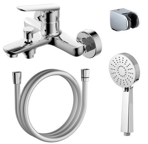 Смеситель Azario CAMPO AZ-KX238275C настенный хром