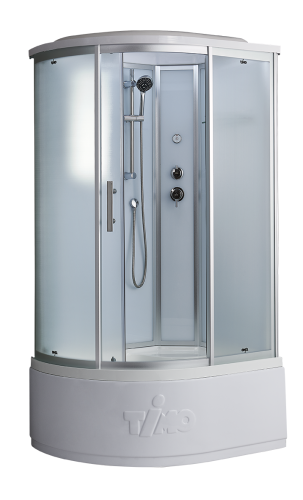 Душевая кабина Timo Standart T-6610SR 110х85 асимметричная с крышей ориентация правая