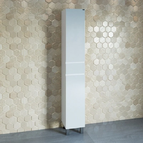 Шкаф-пенал СанТа Марс 700247 30х180 напольный цвет белый