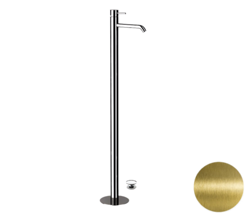 Смеситель для раковины Remer X Style X18VO напольный бронза