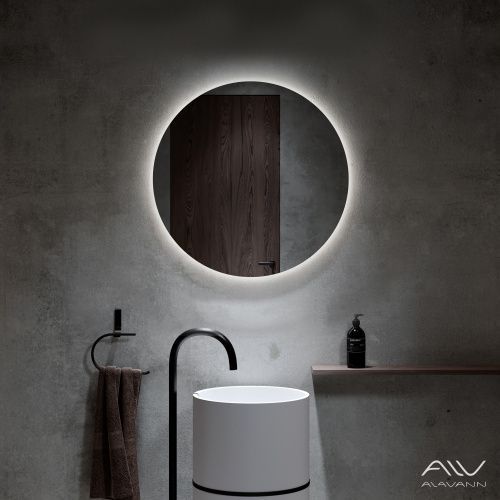 Зеркало с подсветкой Alavann Rondo ALV0112003 60х60 подвесное