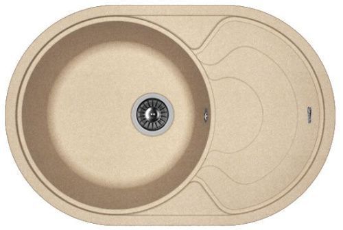 Кухонная мойка Florentina Родос 760 20.140.D0760.107 75х50 цвет бежевый поверхность матовая
