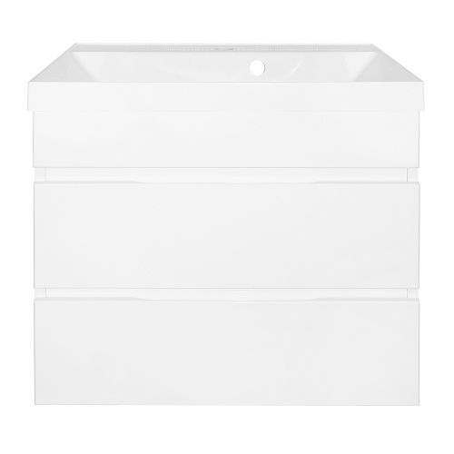 Тумба с раковиной Azario Эстима CS00094582 60х40 подвесная цвет белый