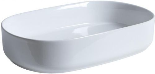 Раковина керамическая Allen Brau Fantasy 4.11022.20 60х40 накладная цвет белый без отверстий под смеситель