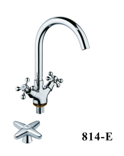 Смеситель для кухни D-Lin D153814-E на мойку хром