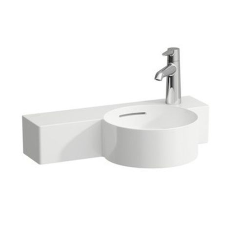 Раковина керамическая Laufen VAL 8.1528.4.000.106.1 60 см подвесная цвет белый 1 отверстие под смеситель