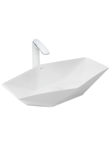 Раковина из сантехнического фаянса WeltWasser WW SK 10000004585 40 см накладная цвет белый