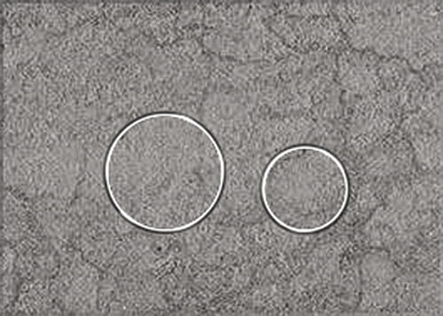 Клавиша смыва механическая KK POL Vitrum Grande V1 Orbis 350/PPK/421-00-03 цвет серый