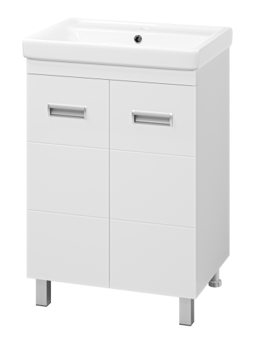 Тумба под раковину Misty Селена П-Сел01060-01Пр 60х40 напольная цвет белый