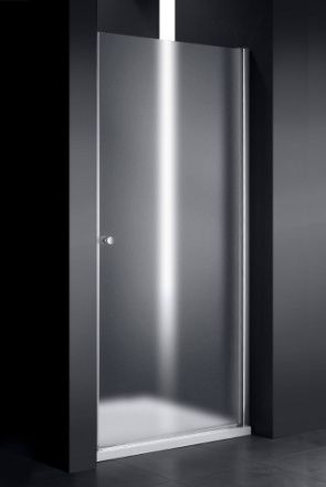 Душевая дверь Cezares ELENA ELENA-W-B-1-90-P-Cr-R 90х195 стекло рифленое профиль хром