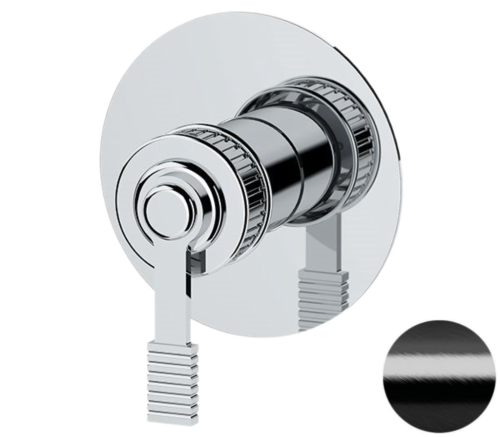 Смеситель для душа Remer Atelier AL30LCFP встраиваемый в стену черный