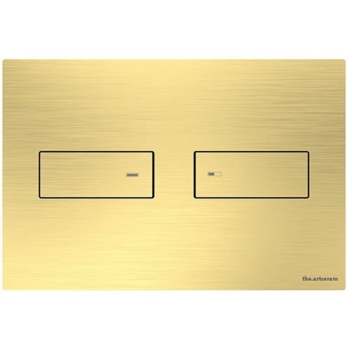 Клавиша смыва механическая Artceram Inox 711 710.000.HB цвет латунь