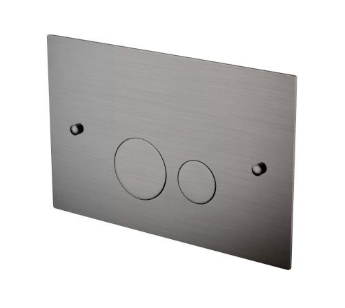 Клавиша смыва механическая Boheme 648-GM цвет вороненая сталь