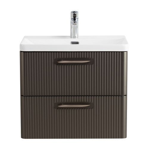 Тумба под раковину BelBagno Due DUE-500-2C-SO-GM-P 50х40 подвесная цвет серый