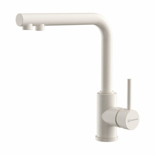 Смеситель для кухни Omoikiri Nakagawa 2 PLUS 4994421 на мойку бежевый