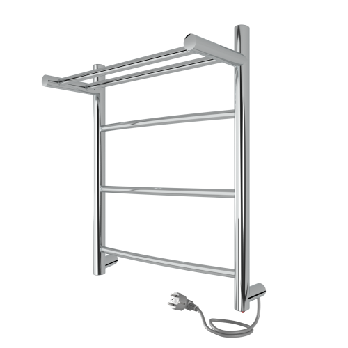 Полотенцесушитель электрический Indigo ARC с полкой LCAE50-40PR 45х50 хром