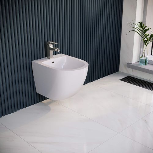 Биде подвесное RGW 65430280-01 цвет белый