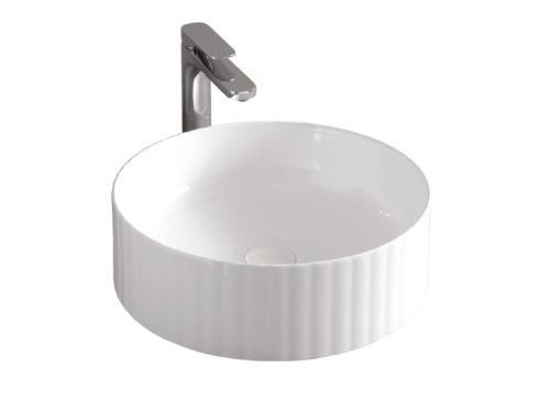 Раковина керамическая Artceram Millerighe OSL010 01 00 40х40 накладная цвет белый без отверстий под смеситель