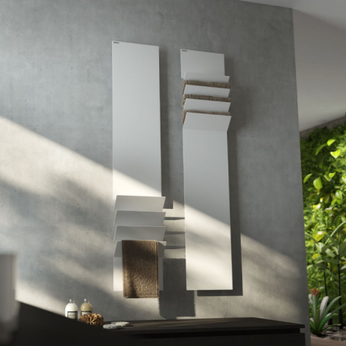 Полотенцесушитель электрический Antrax Flaps ECFPA201001T/BCOR 35х200 белый