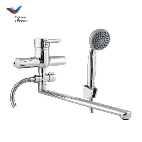 Смеситель для ванны Славен Город СЛ-ОД-Д31 настенный хром