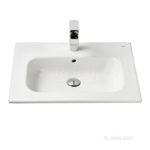 Раковина Aquaton VICTORIA NORD 732799 60х50 накладная цвет белый 1 отверстие под смеситель