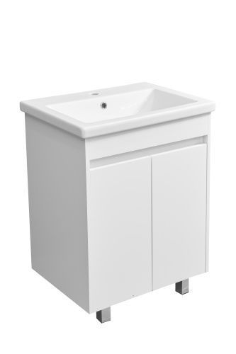 Тумба под раковину Stella Polar Фаворита SP-00000163 60х40 напольная цвет белый