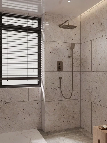 Душевая система Veconi VERONA VE-510-GR-C4 встраиваемая в стену цвет серый