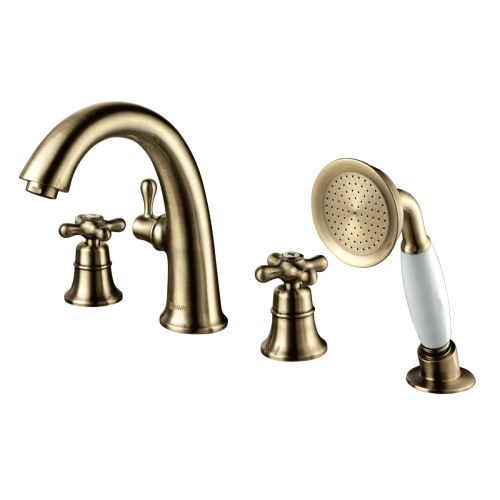 Смеситель LeMark Vintage LM2841B на борт ванны бронза