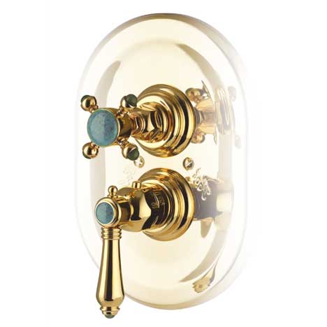 Смеситель Nicolazzi Dames Anglaises 4909 BZ 18 встраиваемый в стену бронза