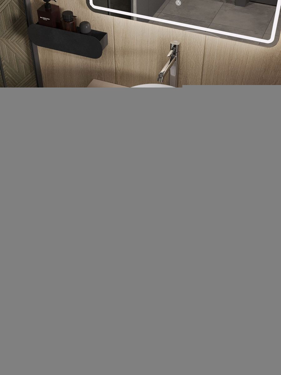 Тумба с раковиной Orange Line Li-80TuLMDF+B09-360W 80х50 цвет бежевый - фото 4