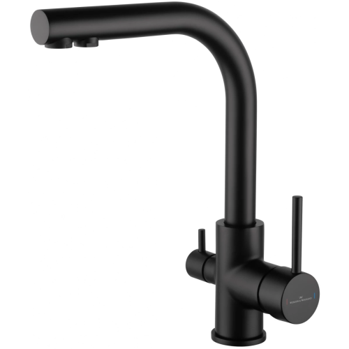 Смеситель для кухни Wonzon & Woghand WW-88458005-MB на мойку черный