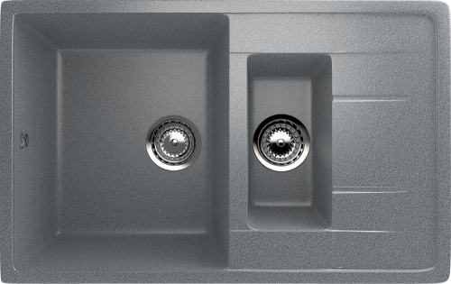 Кухонная мойка Ulgran Classic U-205-309 75х50 цвет серый