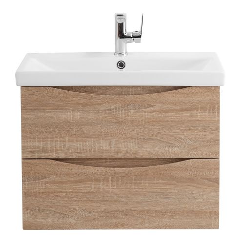 Тумба под раковину BelBagno Marino-Cer MARINO-CER-700-2C-SO-WO-P 70х40 подвесная цвет коричневый