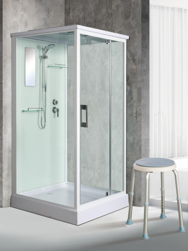 Душевая кабина River TANA 10000000930 90х90 квадратная с крышей ориентация универсальная