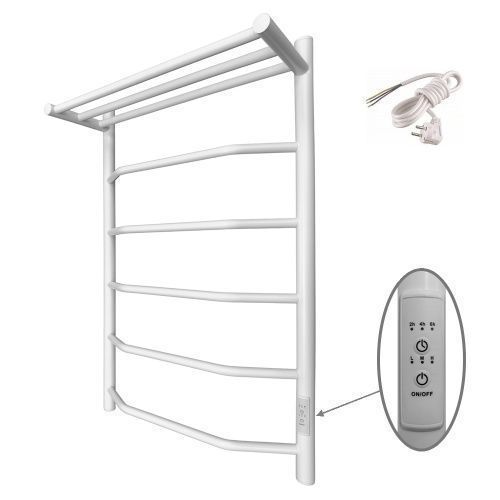 Полотенцесушитель электрический Маргроид Вид 6 06-8050-1051-9016R 55х80 белый